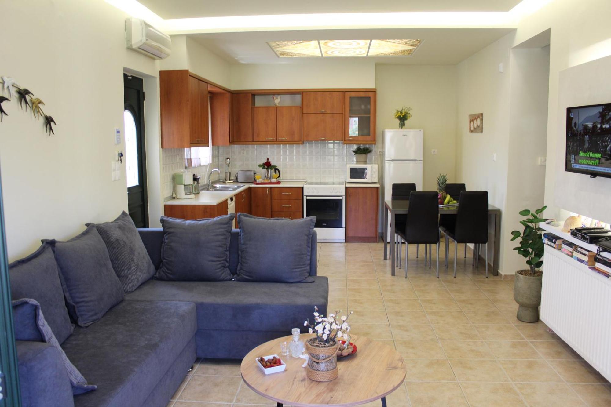 Villa Alimedon Almirída Luaran gambar