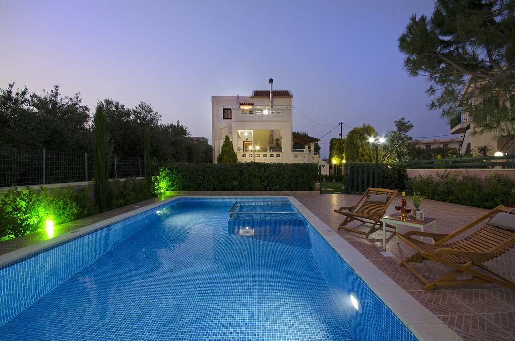 Villa Alimedon Almirída Luaran gambar