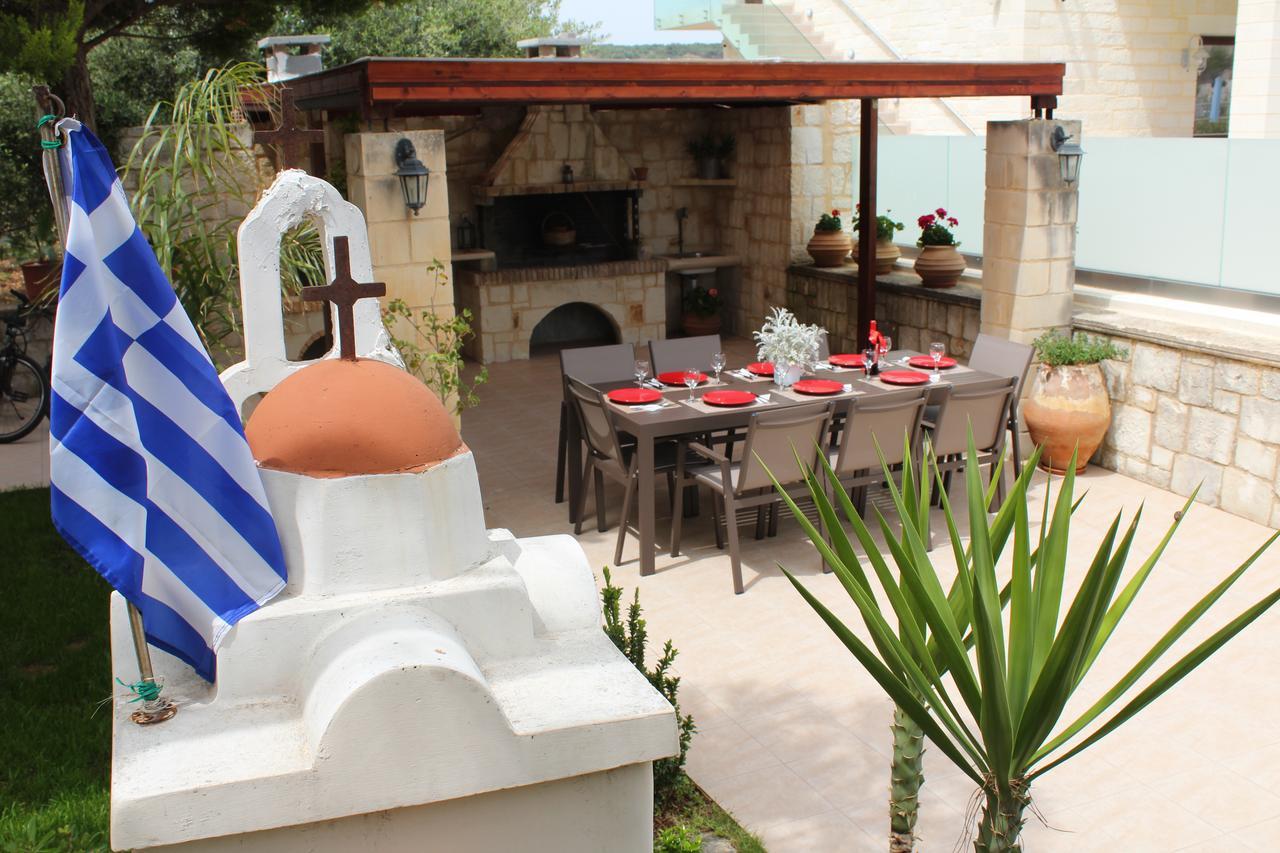 Villa Alimedon Almirída Luaran gambar